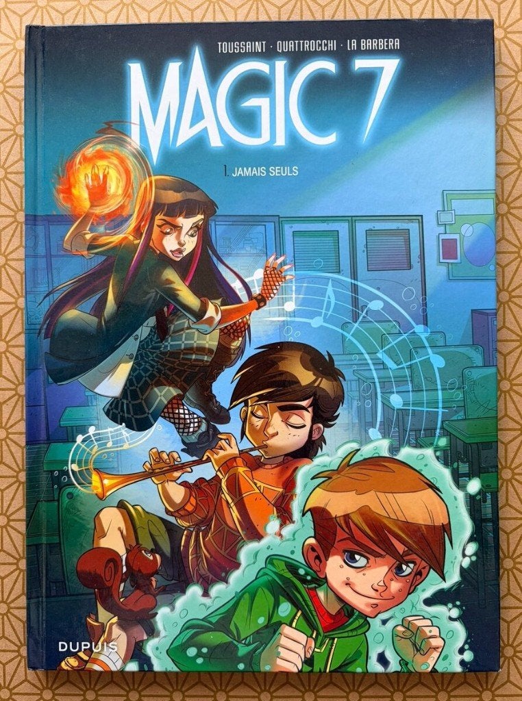 Magic 7 T.1 – BD fantastique jeunesse – Jamais seuls, Garçon ou Fille, Fiction général, Enlèvement, Utilisé