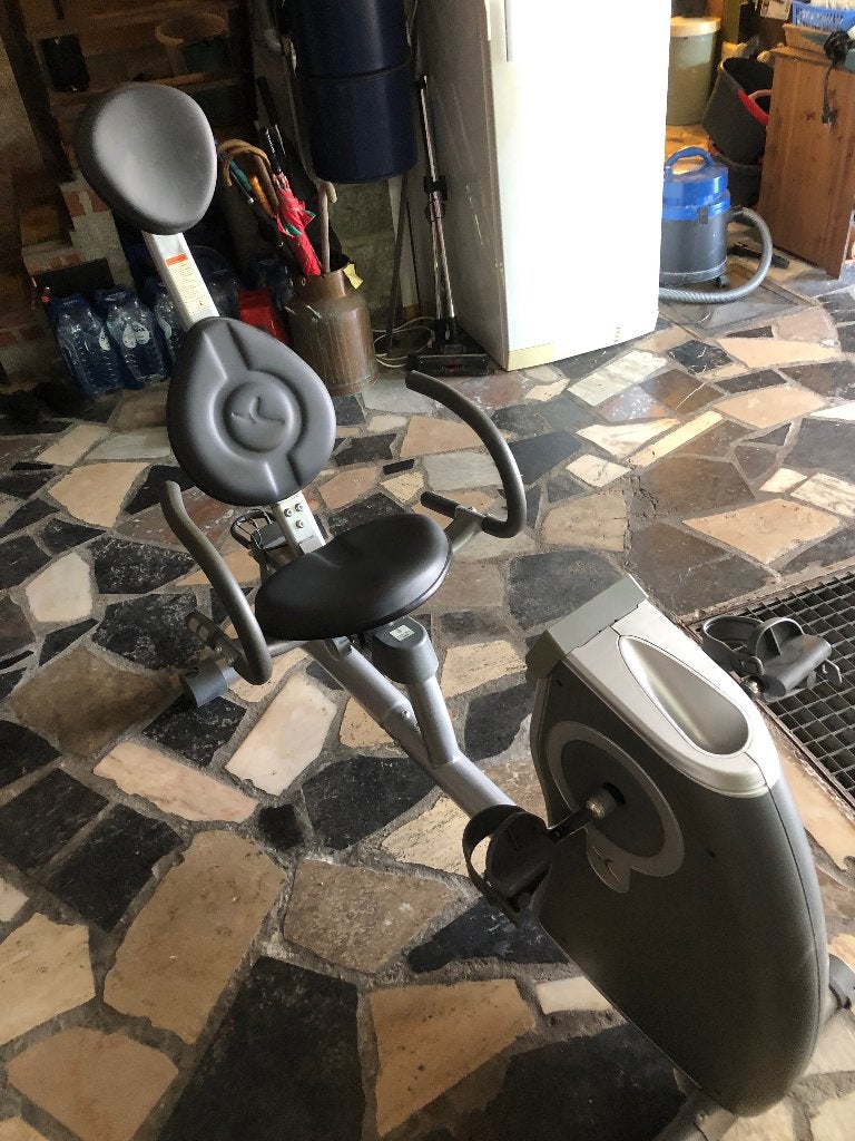 Vélo statique Domyos, Jambes, Comme neuf, Enlèvement, Vélo d'appartement