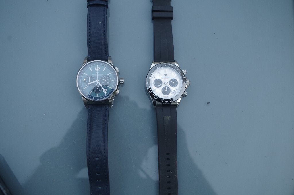 Pagani design horloges ** 2 modellen, Handtassen en Accessoires, Horloges | Heren, Overige merken, Staal, Polshorloge, Overige materialen