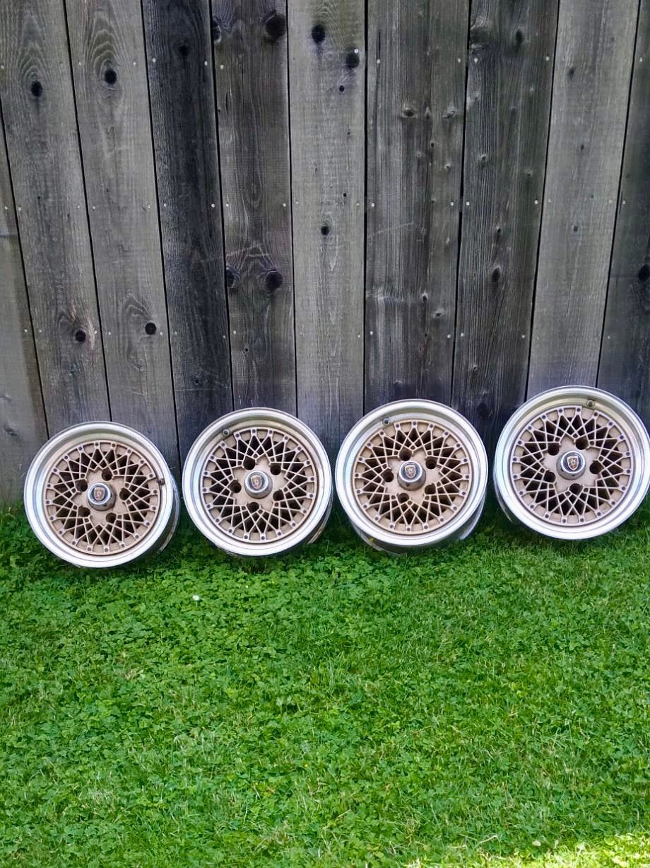 Jantes SSR Vintage Porsche 15” – 5x130 – Made in Japan, Autos : Pièces & Accessoires, Pneus & Jantes, Enlèvement, 15 pouces, Jante(s)