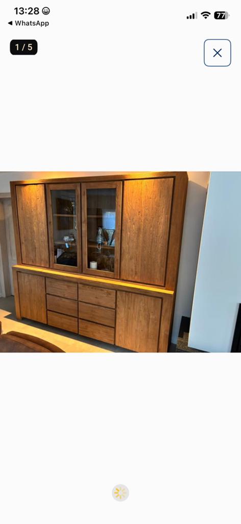 Teak dressoir zo goed als nieuw, Huis en Inrichting, Ophalen, Zo goed als nieuw