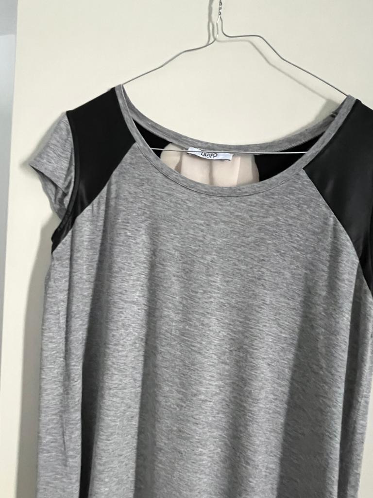 Grijze tshirt Liu Jo maat M, Ophalen of Verzenden, Zo goed als nieuw, Maat 38/40 (M), Beige
