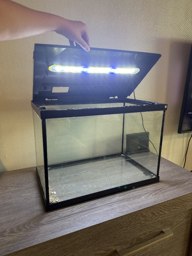 Aquarium HS Aqua Platy 50, Dieren en Toebehoren, Ophalen, HS Aqua, Zo goed als nieuw, Inclusief deksel