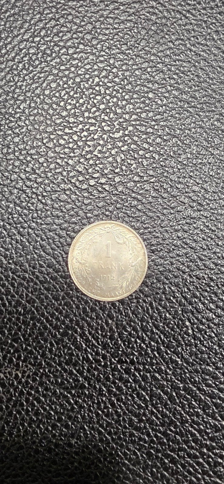 België 1 frank 1913 zilver, Postzegels en Munten, Munten | België, Ophalen of Verzenden, Zilver, Zilver