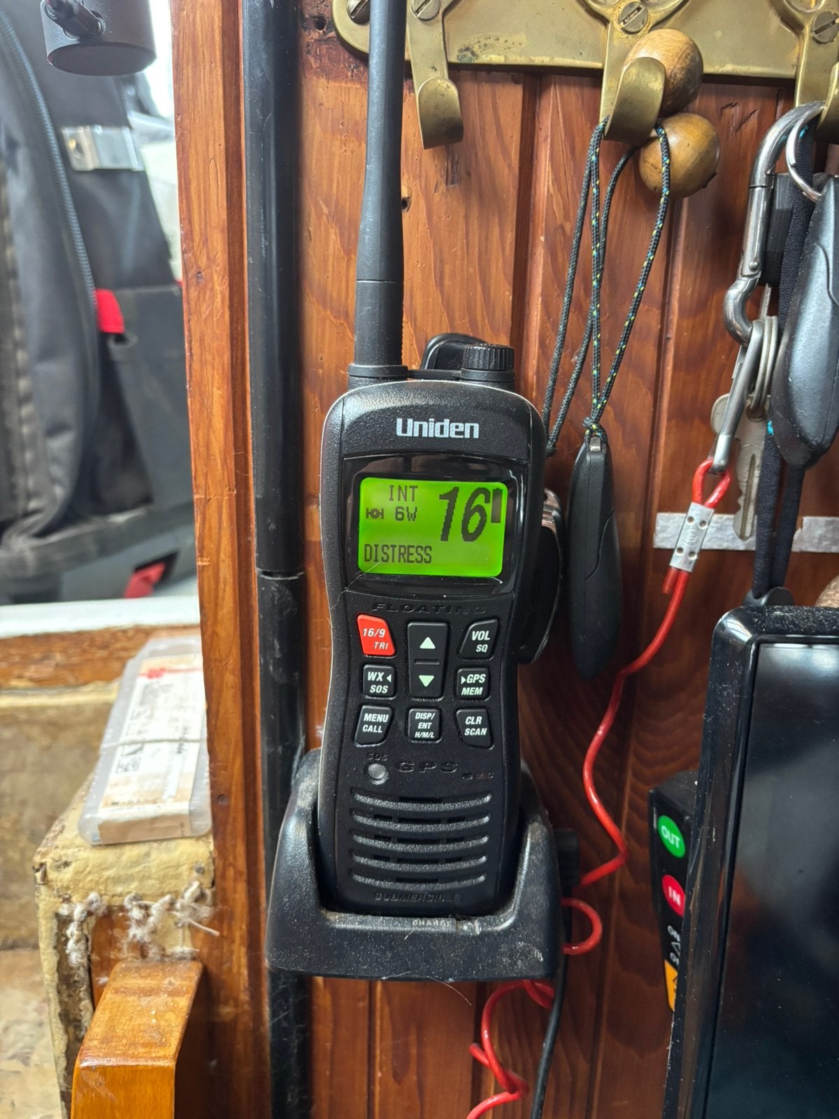 Vhf uniden international, Telecommunicatie, Ophalen, Zo goed als nieuw