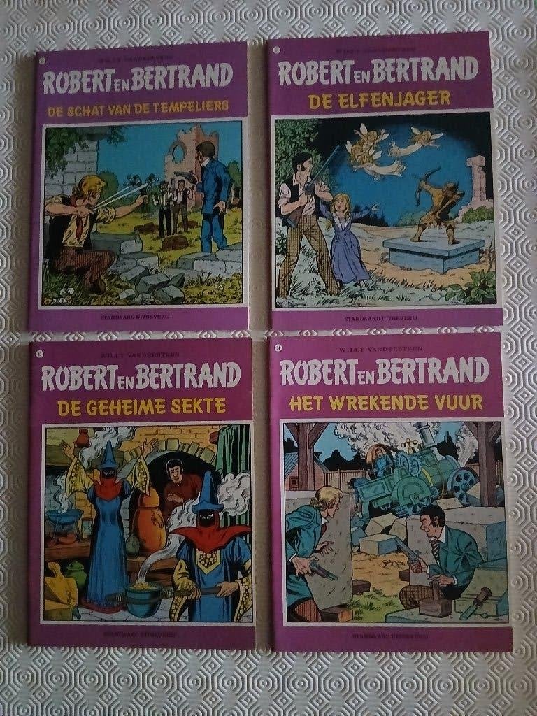 Robert en Bertrand 1ste drukken (1979/1982), Willy Vandersteen, Ophalen of Verzenden, Zo goed als nieuw, Meerdere stripboeken