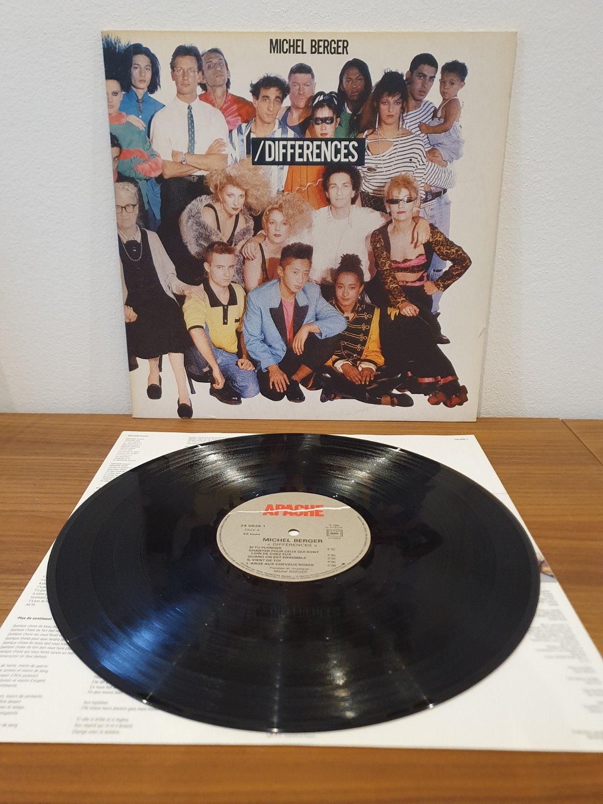 Michel Berger – Différences, Enlèvement ou Envoi