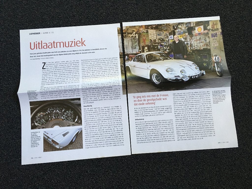 Artikel Alpine A110, Ophalen of Verzenden, Zo goed als nieuw, Overige merken