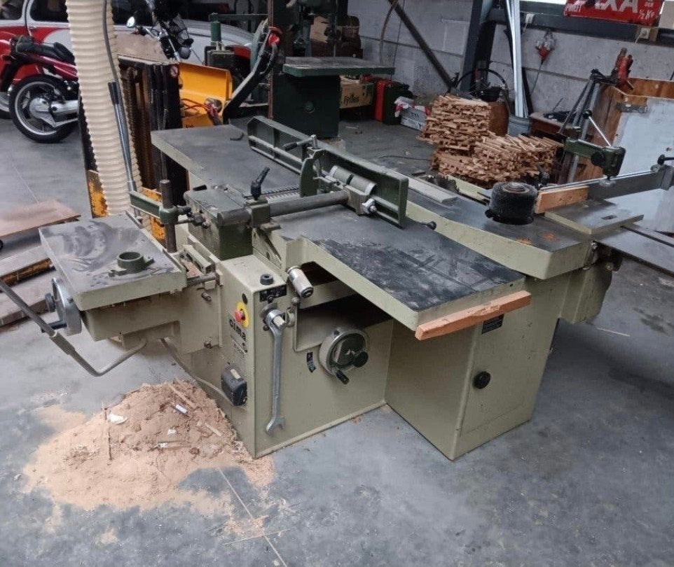 Combinée à bois Scm 410mm, Enlèvement