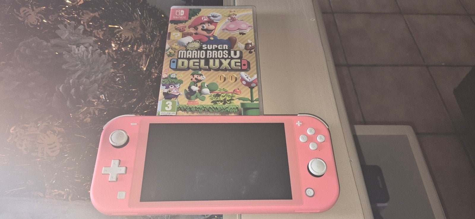 nintendo switch perfecte staat, Games en Spelcomputers, Spelcomputers | Nintendo Switch Lite, Ophalen, Roze of Coral, Nieuw