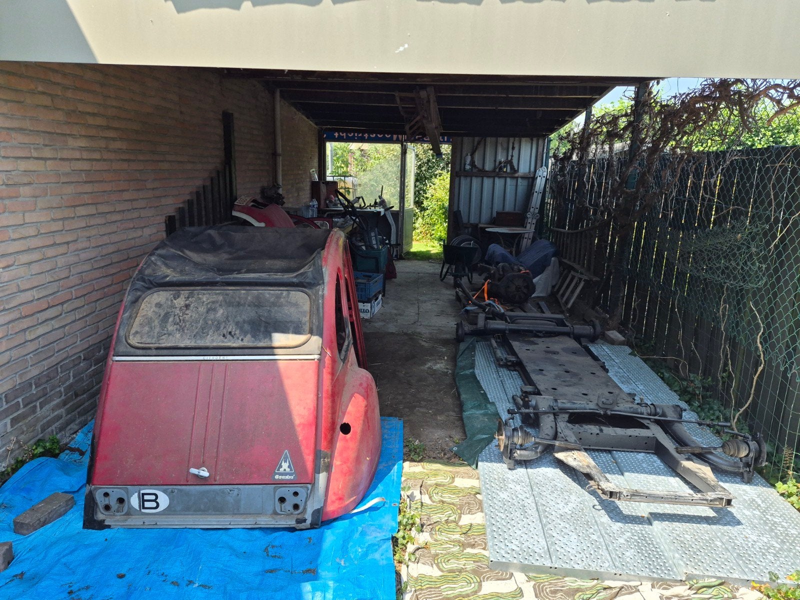 Projet de restauration de la Citroën 2CV6, Particulier, Achat, Citroën
