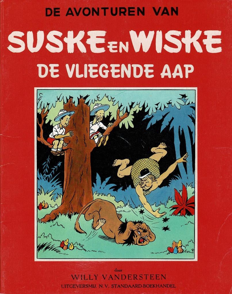 De vliegende aap   Suske en Wiske, Eén stripboek, Ophalen of Verzenden, Zo goed als nieuw
