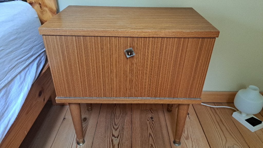 Table de Chevet Vintage 70's Mid Century, Enlèvement