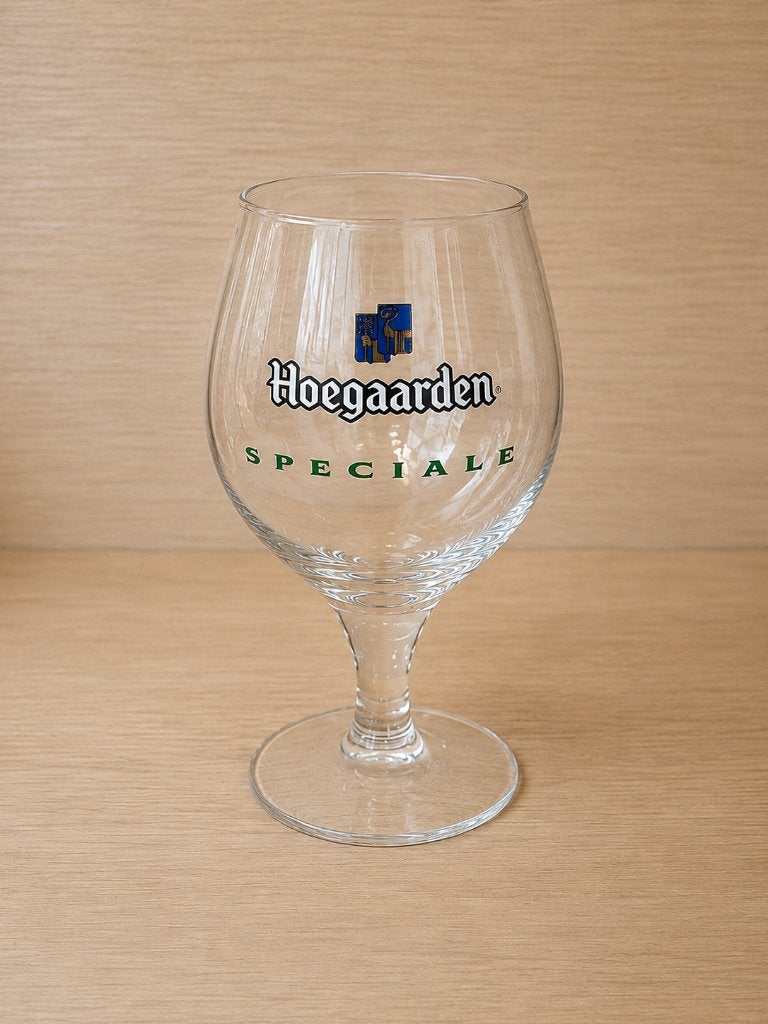 5 Hoegaarden Speciale bierglazen 25 cl, Verzamelen, Ophalen, Gebruikt, Bierglas