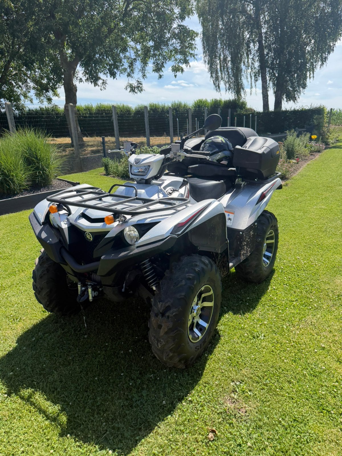 Yamaha grizzly 700, 1 cylindre, 700 cm³