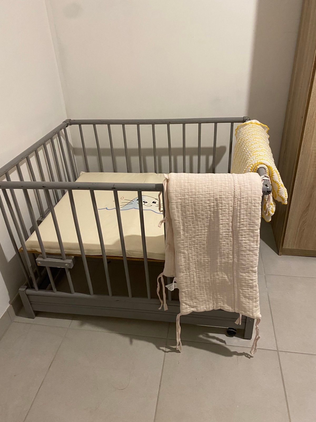 Baby park, Ophalen, Gebruikt