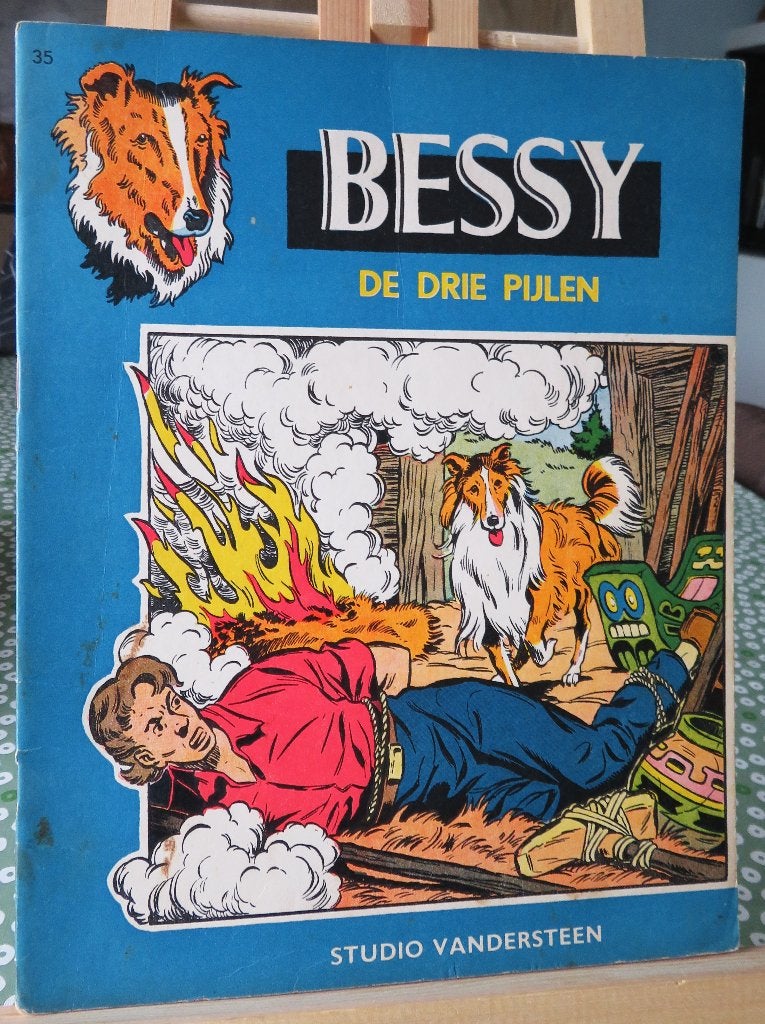 Bessy nr 35 De drie pijlen 1 druk., Enlèvement ou Envoi, Utilisé, Willy vandersteen
