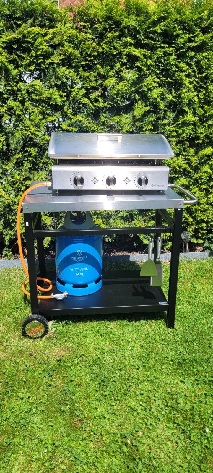 Plancha cart gasfles 9,5 kg