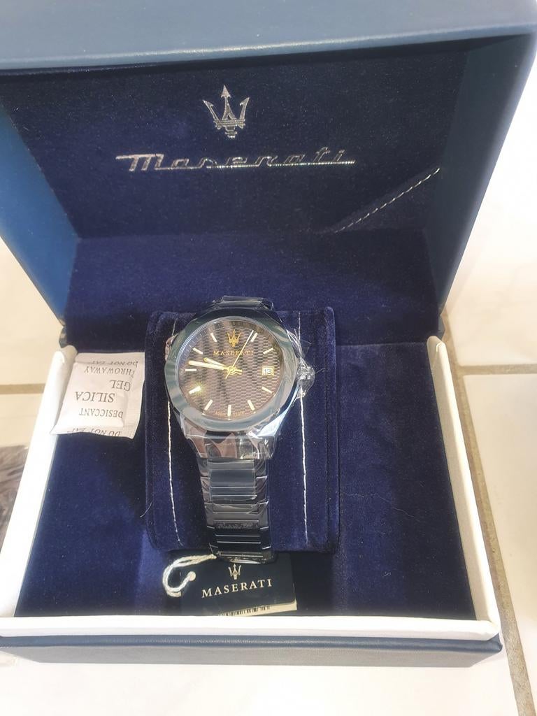 Horloge Maserati Blauw Nieuw, Autos : Pièces & Accessoires, Tableau de bord & Interrupteurs, Enlèvement ou Envoi, Neuf