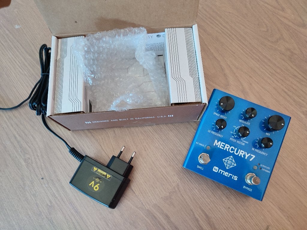 Meris Mercury7 / Meris Midi I/O + 2 PSU's, Ophalen of Verzenden, Zo goed als nieuw, Delay of Echo