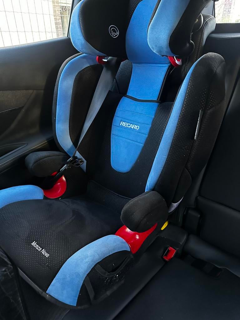 Recaro Monza Nova, Kinderen en Baby's, Gebruikt, 9 t/m 36 kg, Isofix, Verstelbare rugleuning