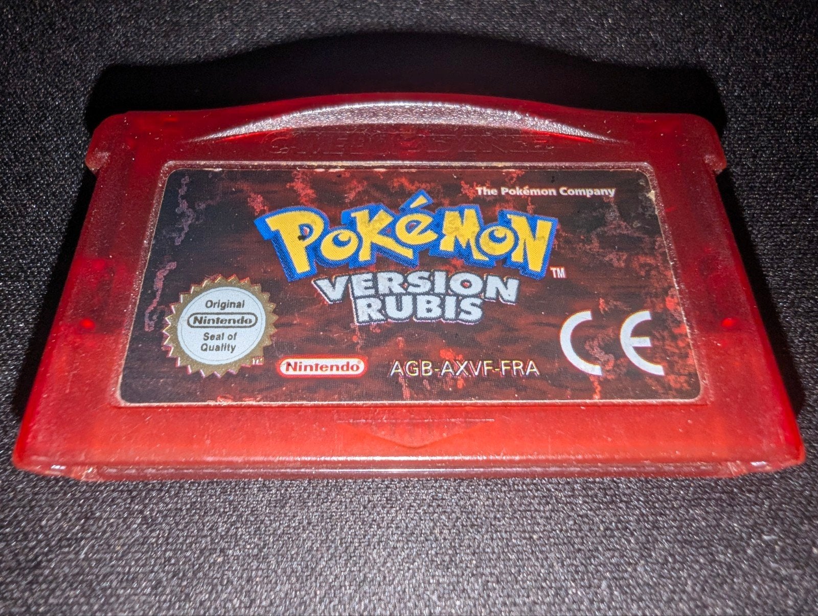 Pokémon version Rubis GBA FR Officiel, Consoles de jeu & Jeux vidéo, Jeux | Nintendo Game Boy, Enlèvement ou Envoi, 2 joueurs