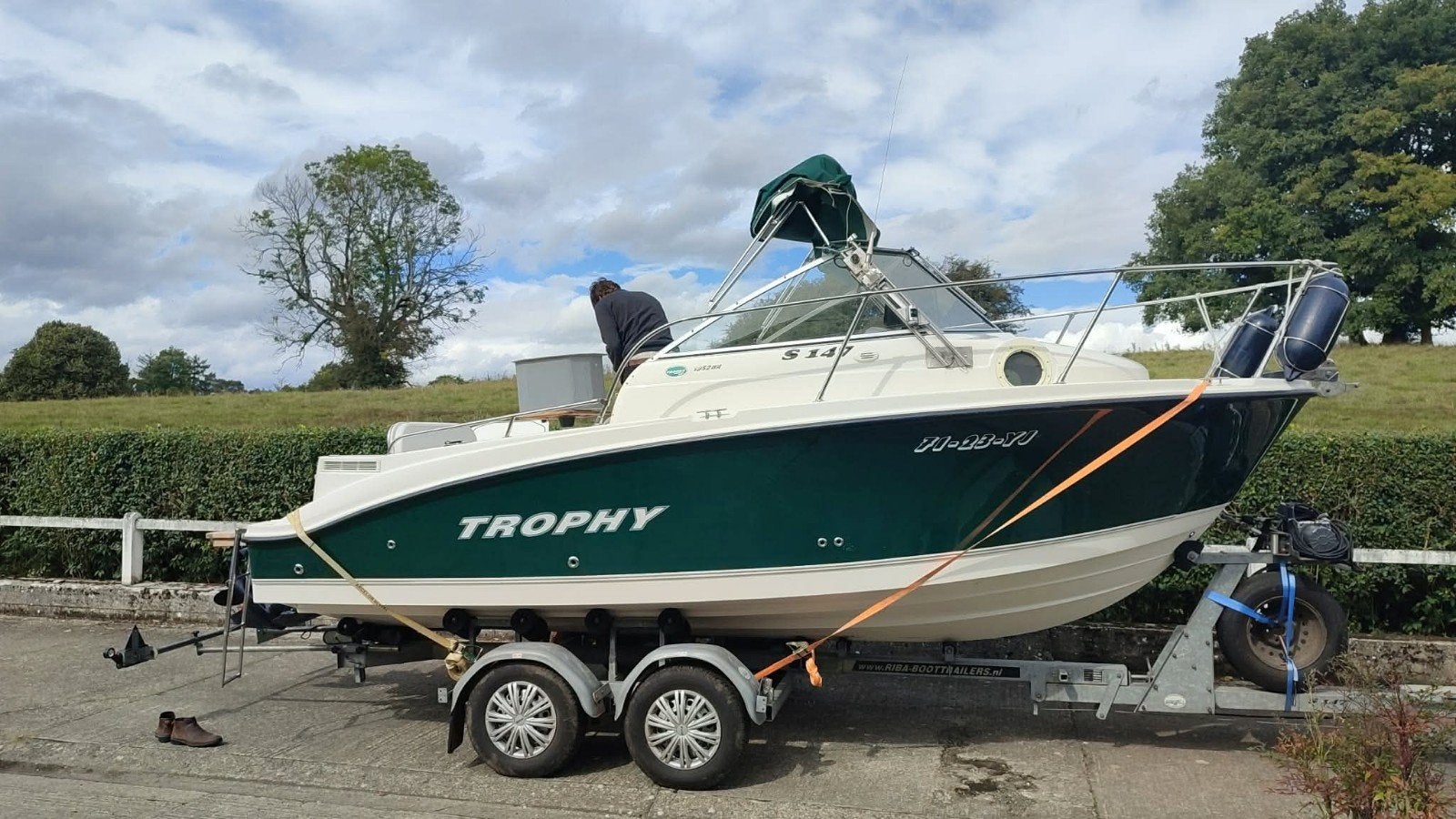 Bateau, Sports nautiques & Bateaux, Enlèvement ou Envoi, Bayliner, Remorque