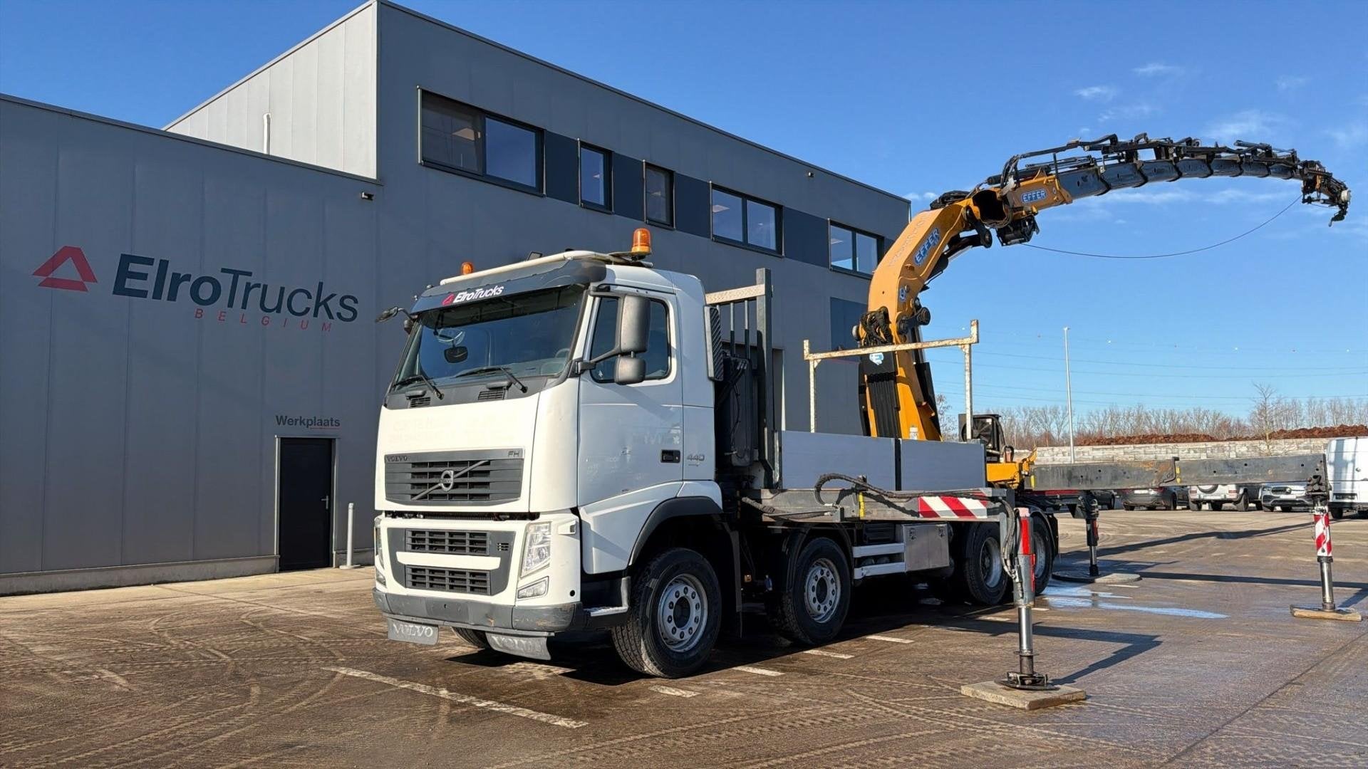 Volvo FH 440 (EFFER 850S + FLY JIB 6S / BE TRUCK / WINCH / L, Automaat, 324 kW, Achterwielaandrijving, Overige kleuren