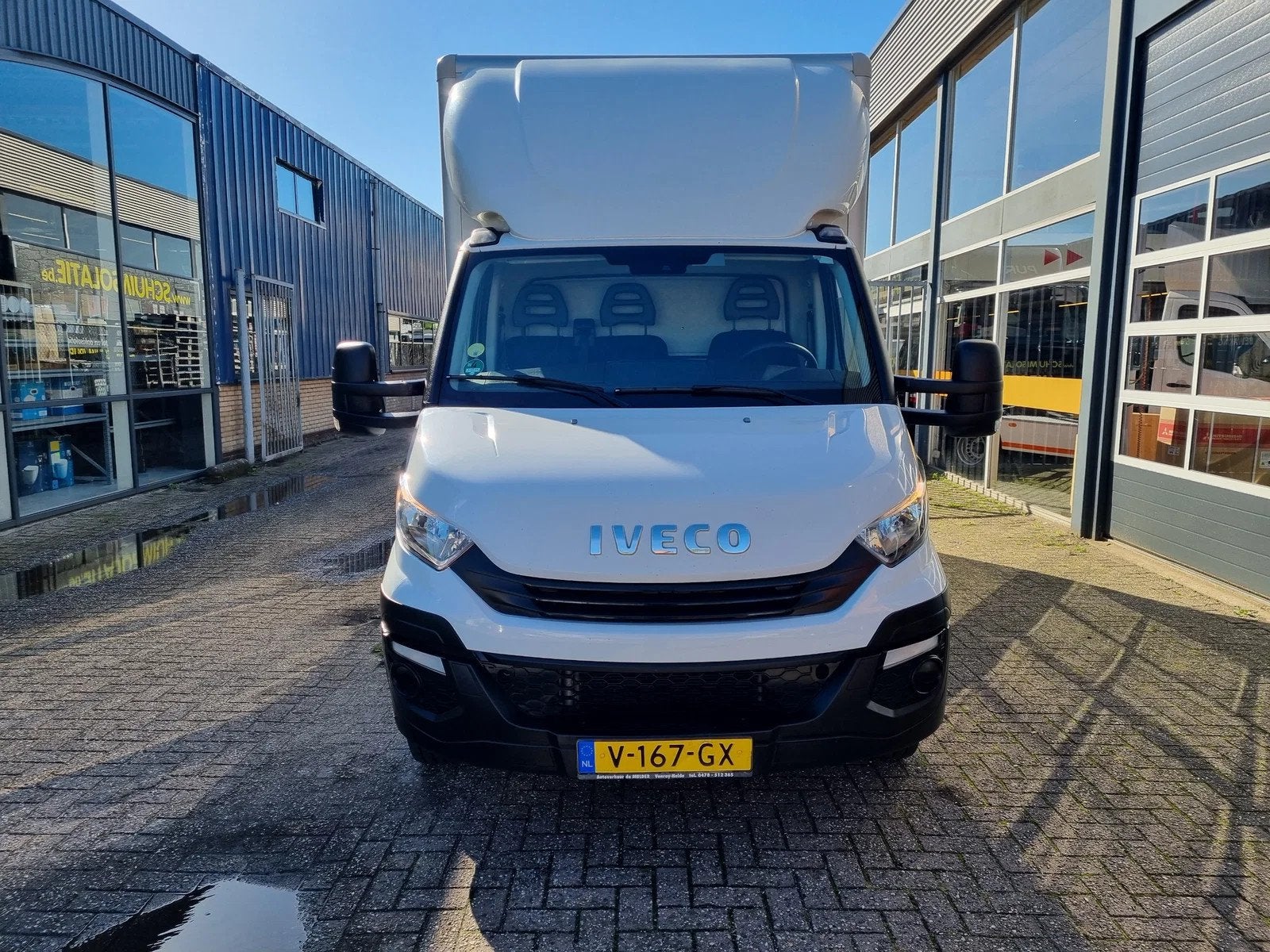 Iveco Daily 35C14 Bakwagen Laadklep 21m3 N1 Euro 6, Auto's, 100 kW, Achterwielaandrijving, Gebruikt, Euro 6