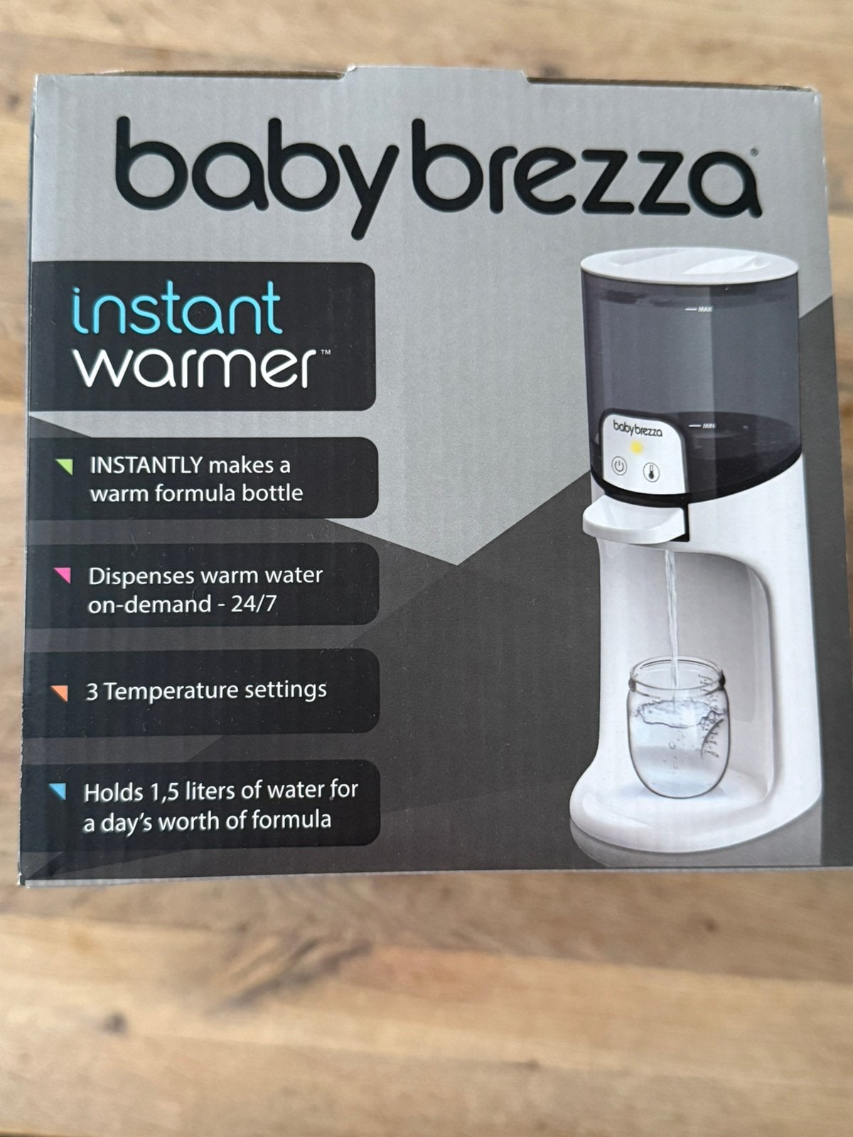 Babybrezza instant warmer, Kinderen en Baby's, Babyvoeding en Toebehoren, Ophalen, Nieuw, Flessen- of potjesverwarmer