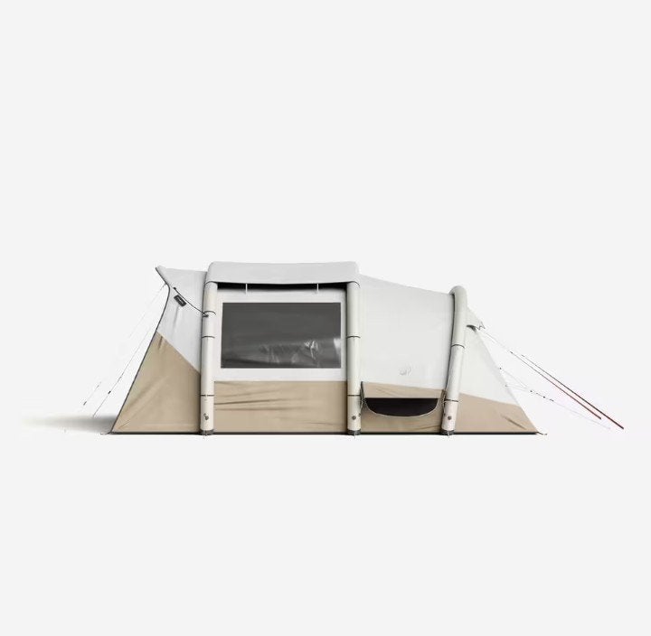 opblaasbare tent 6 personen, Caravans en Kamperen, Ophalen of Verzenden, Zo goed als nieuw, Tot en met 6