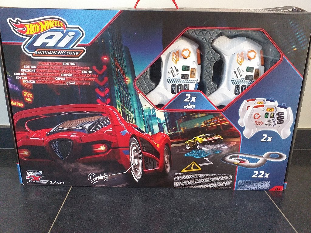Hot Wheels AI Intelligent Race Cars, Kinderen en Baby's, Speelgoed | Racebanen, Ophalen of Verzenden, Hot Wheels, Handmatig, Racebaan