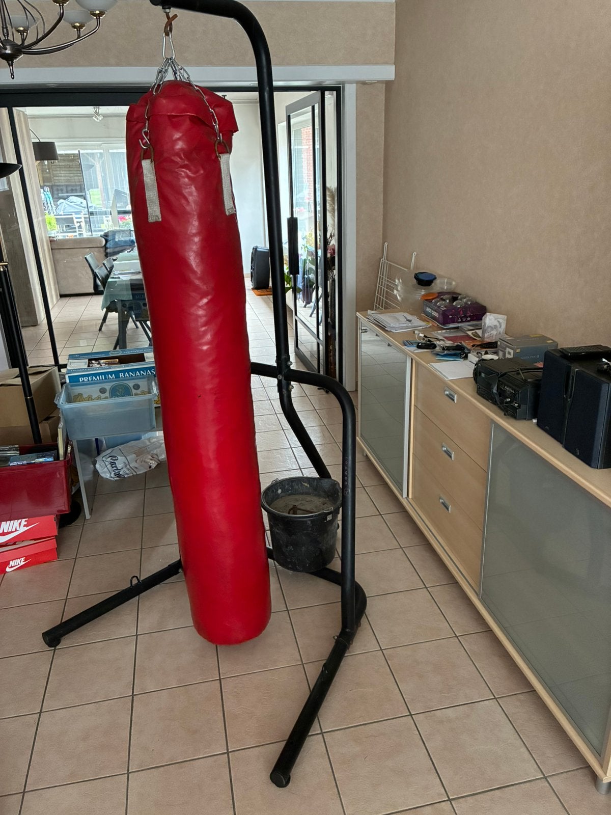 Bokzak+Staander, Enlèvement, Utilisé, Sac de boxe