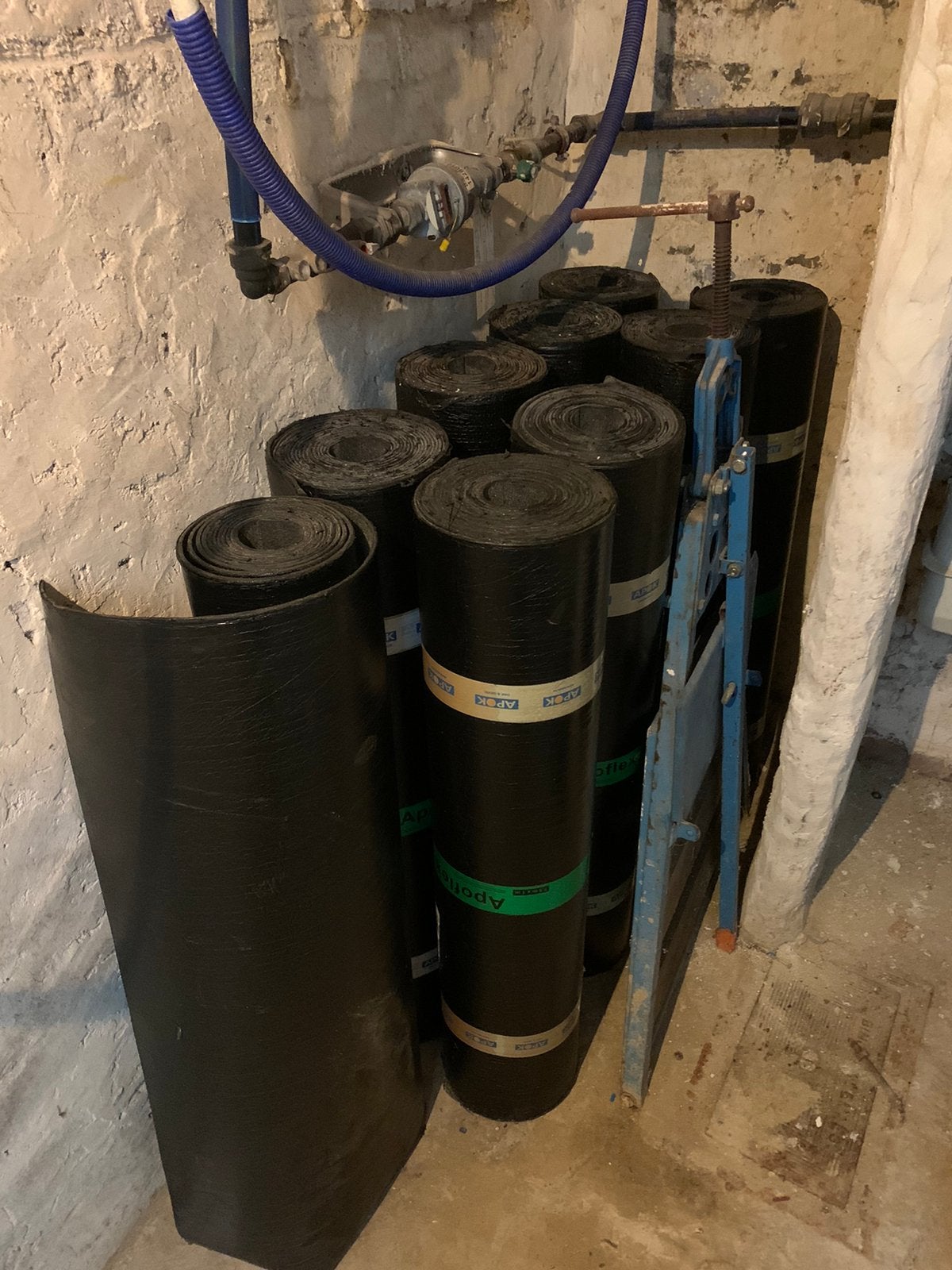Membrane d'étanchéité en bitume Apoflex de Apok, Bricolage & Construction, Enlèvement, Comme neuf