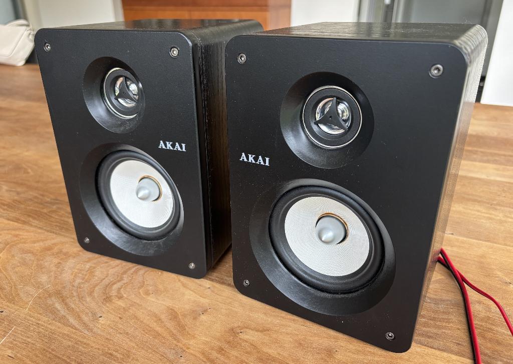 Haut-parleurs d'étagère Akai, Autres marques, Moins de 60 watts, Comme neuf, Enlèvement