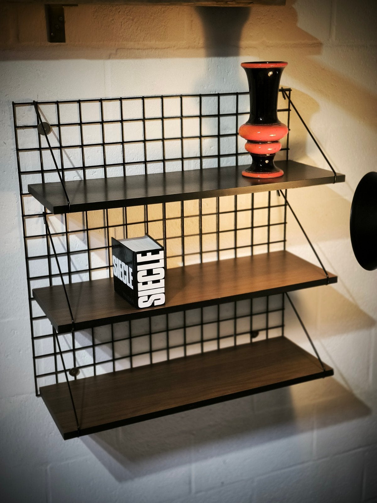 Etagère murale vintage Meca de Pierre Guariche pour Meurop,, Enlèvement ou Envoi, Utilisé