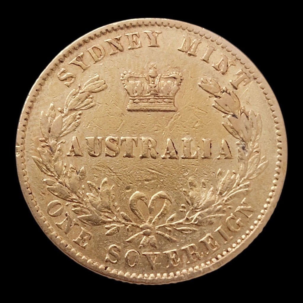 Pièce de monnaie - Australie - Victoria - Souverain - 1870, Enlèvement ou Envoi, Monnaie en vrac, Or