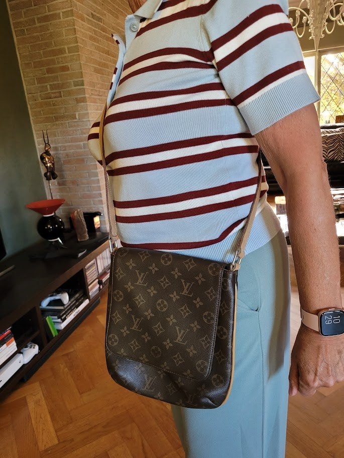 sac à main marron, Enlèvement ou Envoi, Comme neuf, Brun, Cuir