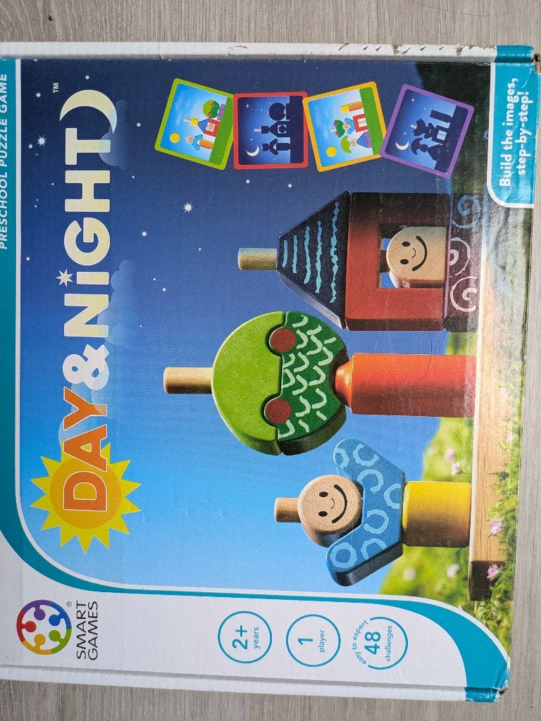 SmartGames voor dag en nacht, Kinderen en Baby's, Speelgoed | Educatief en Creatief, Ophalen of Verzenden, Zo goed als nieuw, Bouwen