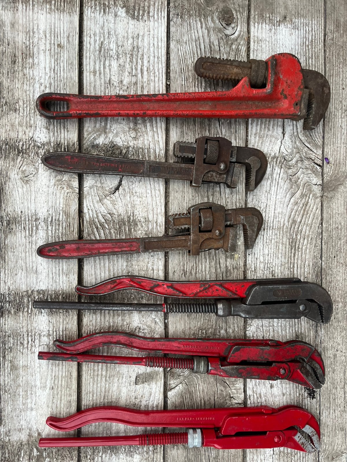 Lot pijptangen verlaagde prijs 50€ samen!, Doe-het-zelf en Bouw, Gereedschap | Handgereedschap, Ophalen, Gebruikt