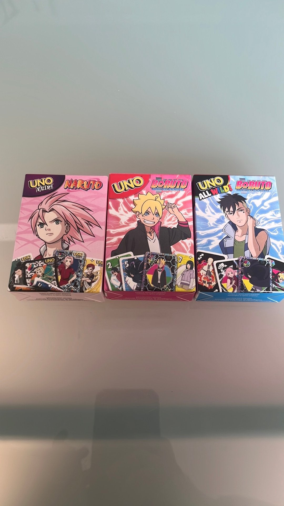 McDonald's Happy Meal "Anime x UNO speelkaarten, Enlèvement, Comme neuf