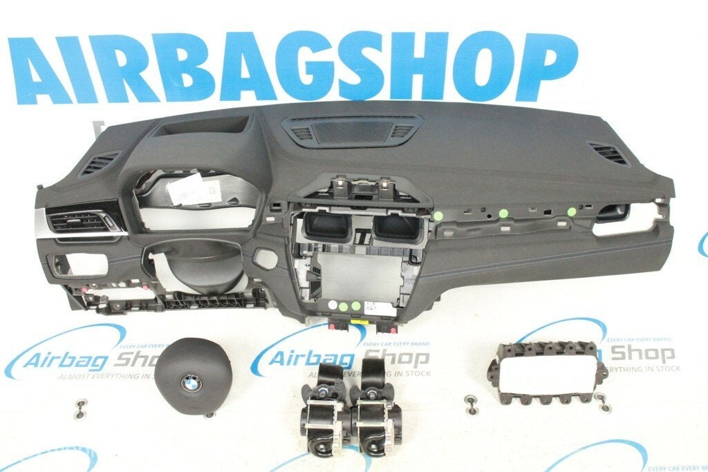 Airbag set Dashboard blauw stiksel HUD BMW X2 F39 2017-..., Enlèvement ou Envoi, Utilisé
