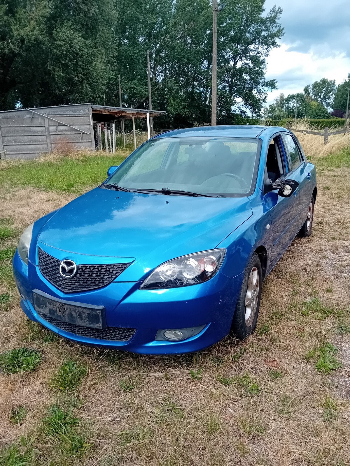 mazda 3, Voorwielaandrijving, Stof, Zwart, 4 cilinders