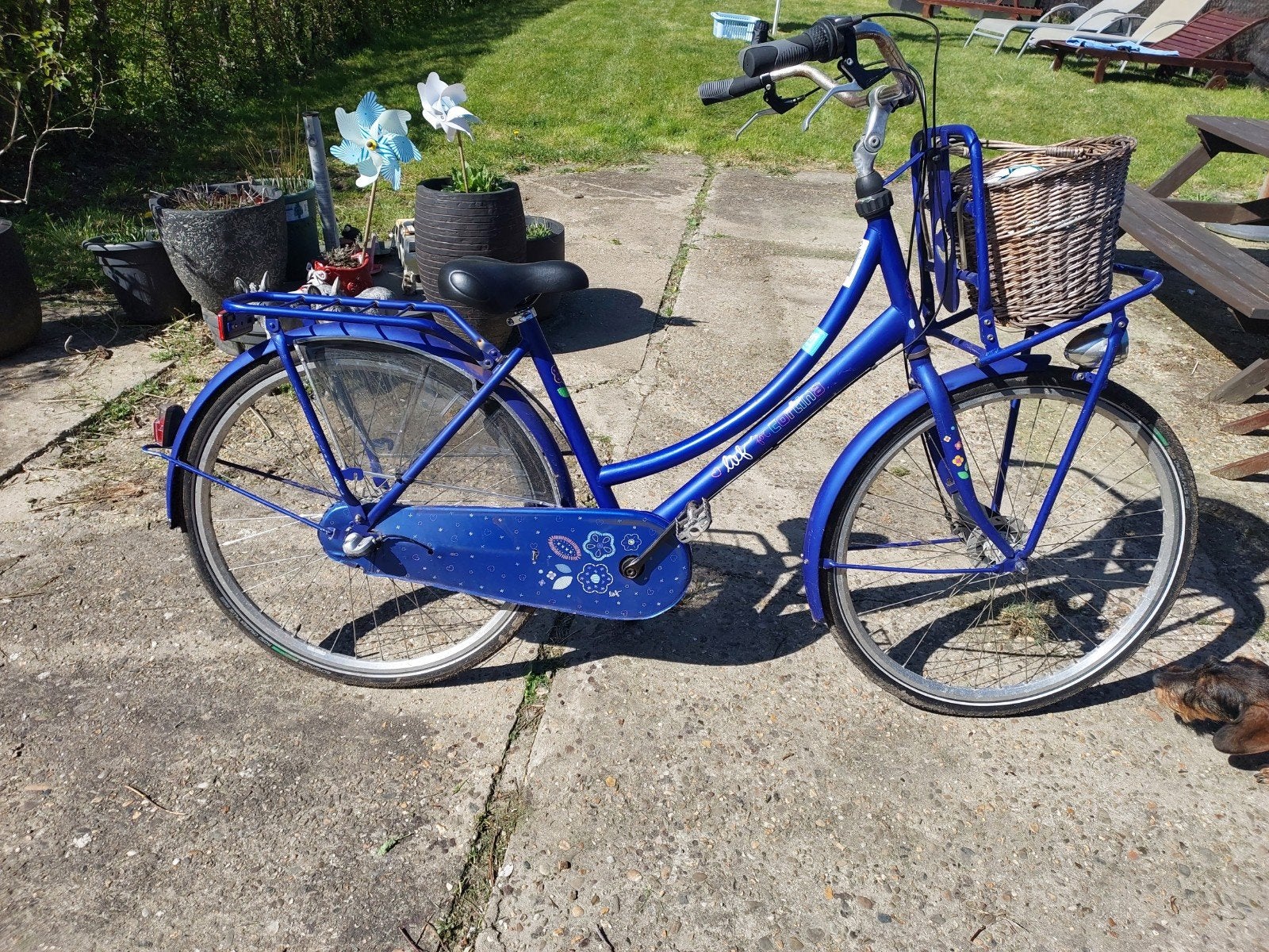 Leuke damesfiets met rek vooraan 7 versnellingen, Fietsen en Brommers, Fietsen | Dames | Damesfietsen, Ophalen, Versnellingen