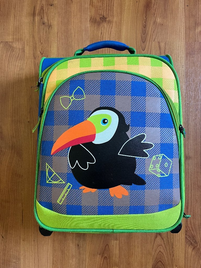 Travelite kinderkoffer reistrolley handbagage - Toekan, 30 cm ou plus, Moins de 35 cm, Poignée extensible, Enlèvement