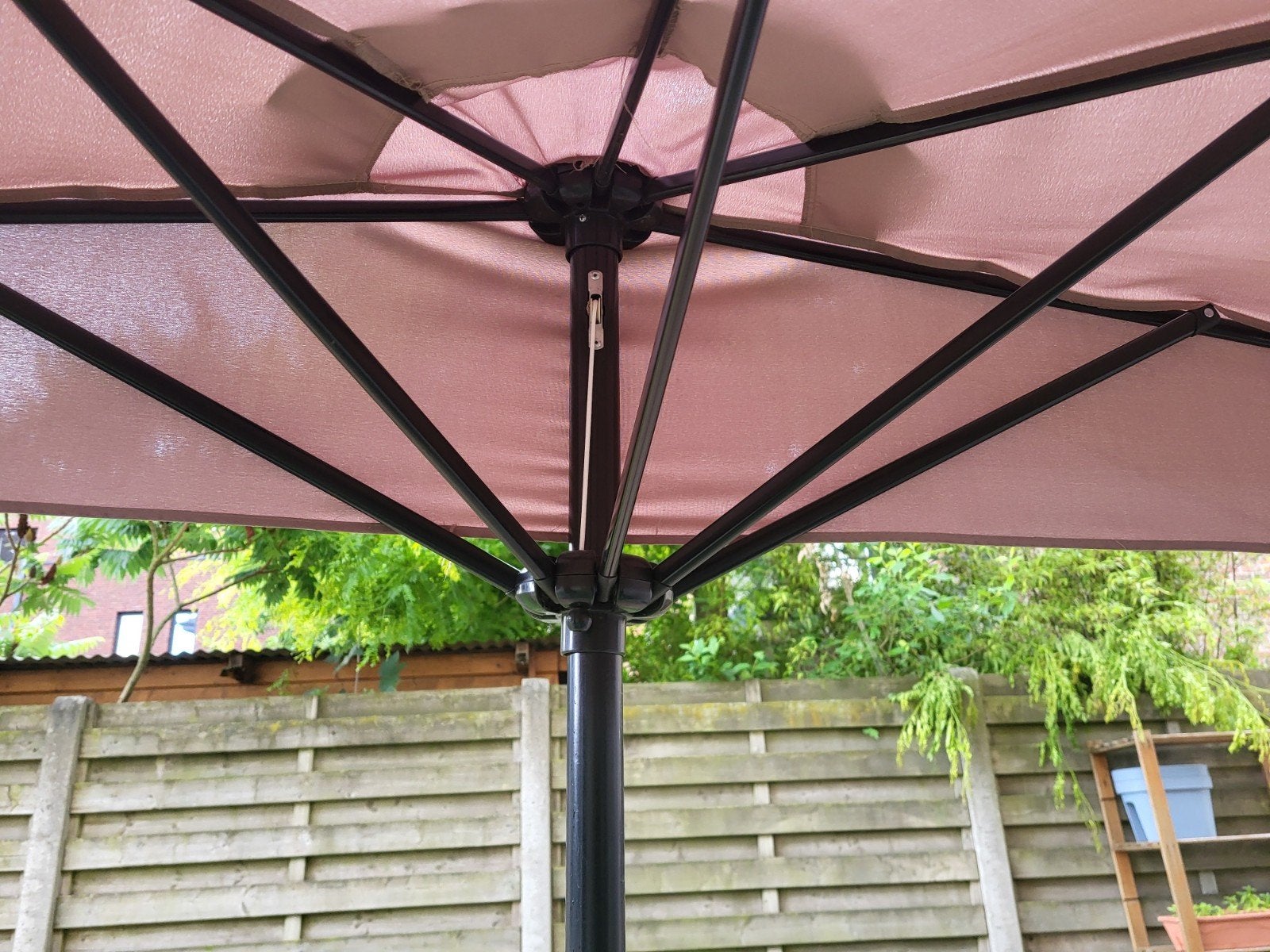 Halve parasol, Tuin en Terras, Ophalen