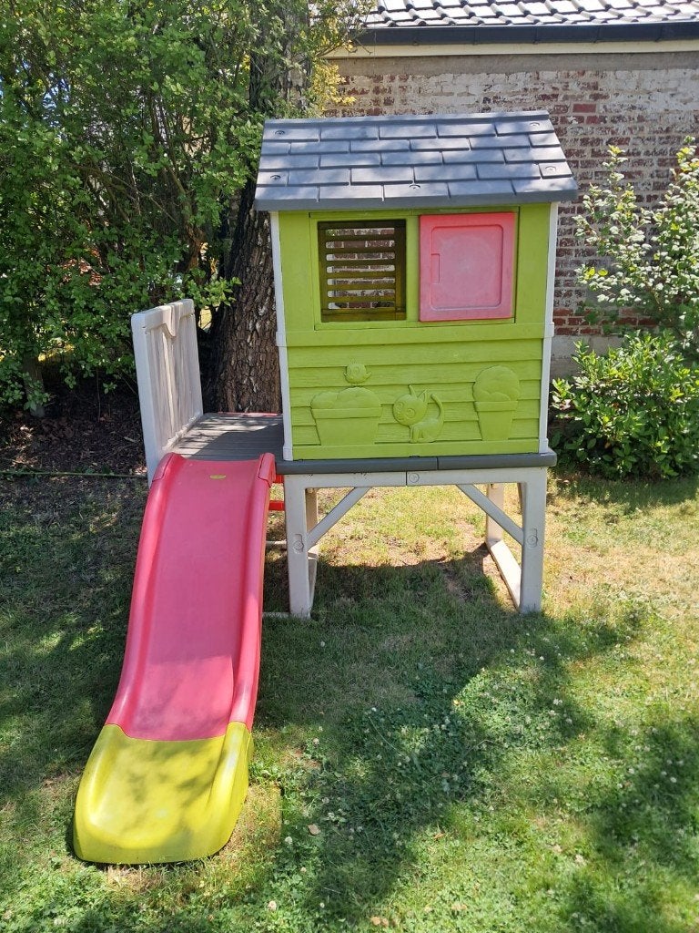 Smoby Paalhuisje Pilotis, Ophalen, Gebruikt, Kunststof