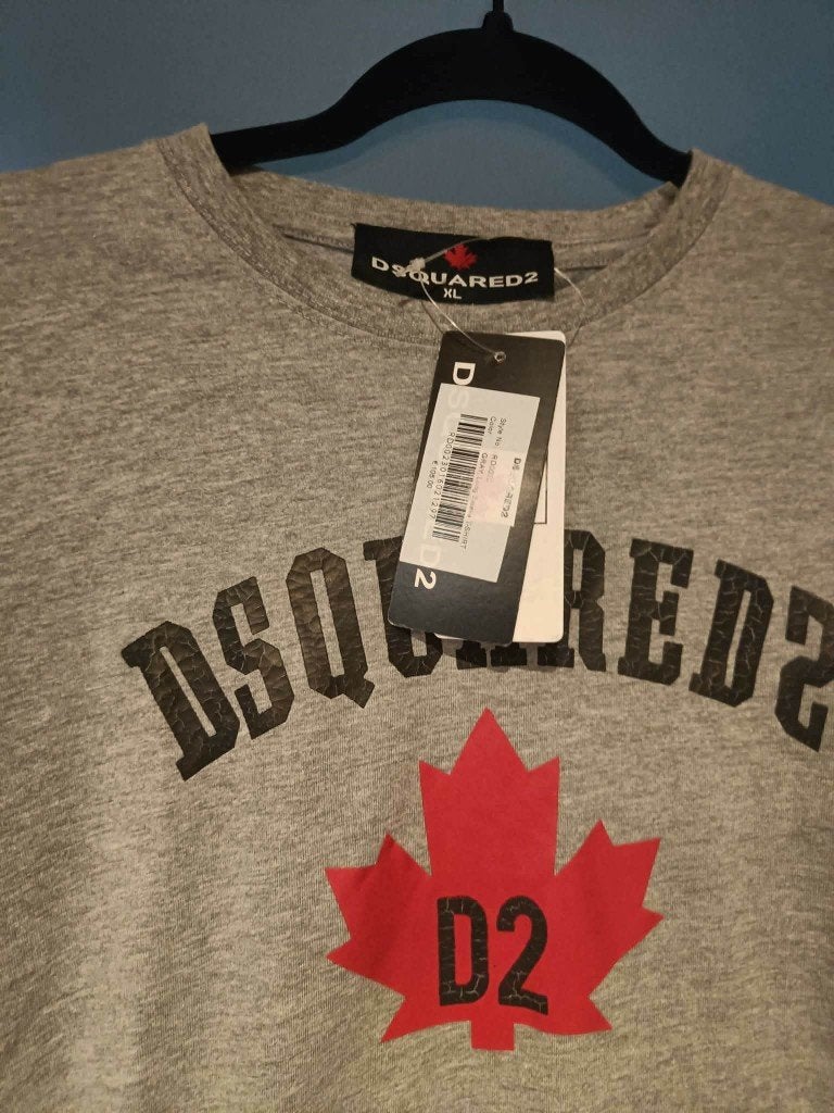 Dsquared2 long sleeve, Ophalen, Nieuw, Maat 56/58 (XL), Grijs