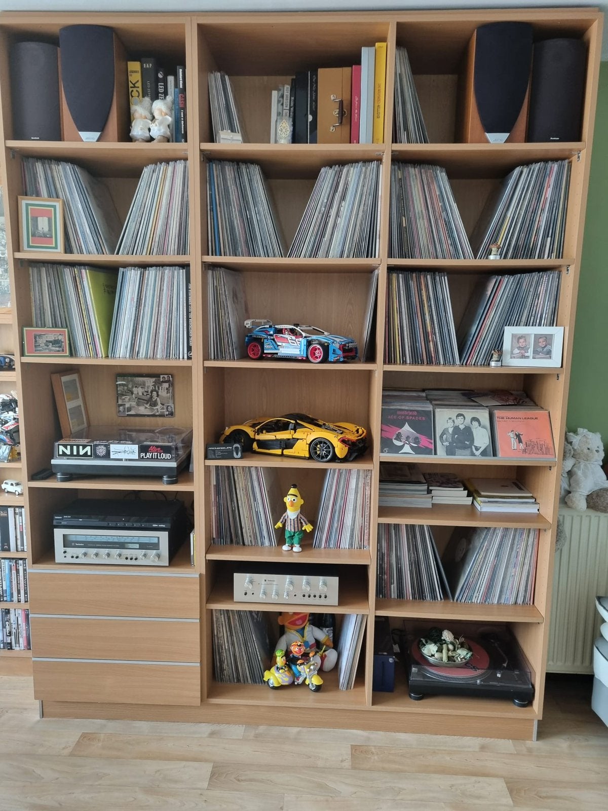 Boekenkast/bibliotheek, Ophalen, Gebruikt, 200 cm of meer, 150 tot 200 cm