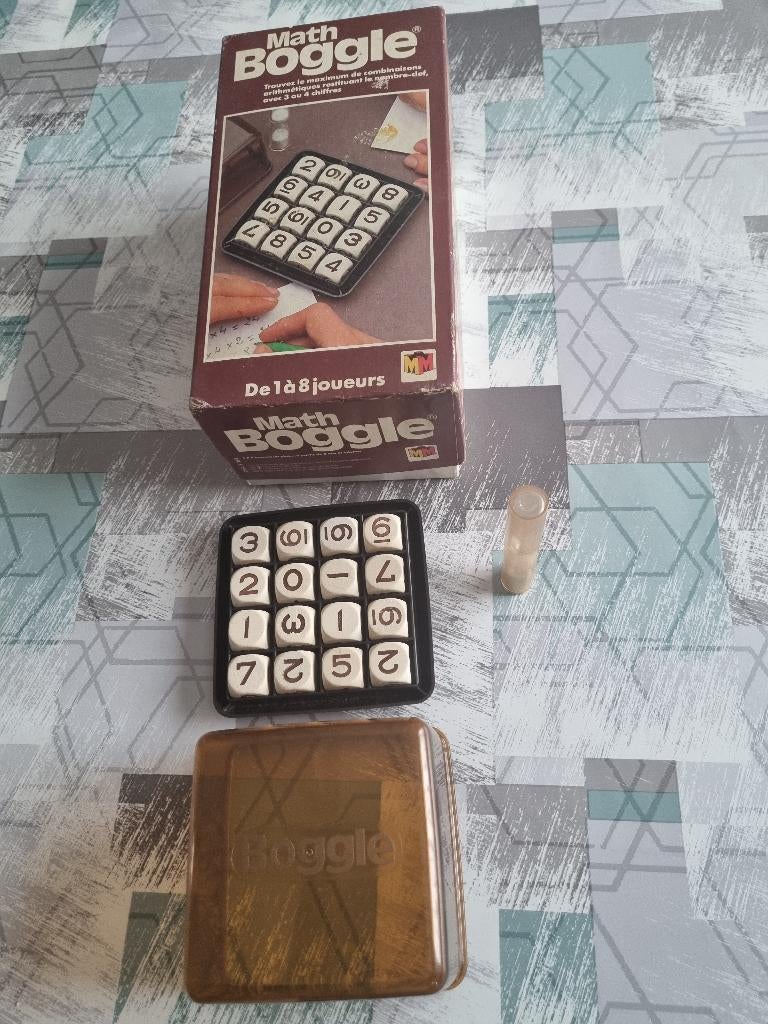 Jeux math boggle, Enlèvement, Comme neuf